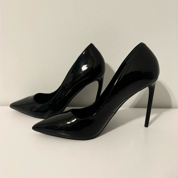 Steve Madden Shoes - Steve Madden Prophecy Women’s Black Patent Leather Pumps Heels Size 9.5